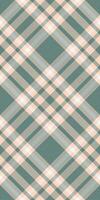 Elegant pastel plaid pattern, perfect for textile design, fashion, or website backgrounds. Subtle herringbone weave adds texture and sophistication. vector