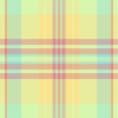 Pastel plaid pattern, perfect for textile design, spring fashion, or website backgrounds. Soft, calming colors evoke feelings of serenity and happiness.
