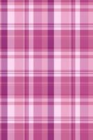 Elegant pink and purple plaid pattern. Perfect for textile designs, website backgrounds, or crafting projects. vector