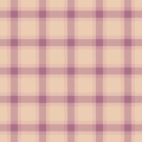 Subtle mauve and beige plaid pattern. Perfect for textile design, website backgrounds, or crafting projects. Evokes feelings of warmth, comfort, and rustic charm. vector