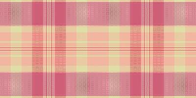 Soft pastel pink and peach plaid pattern. Perfect for textile design, fashion, home decor, or website backgrounds. This seamless texture evokes a sense of calm and femininity. vector