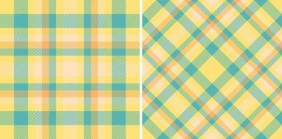 Vibrant pastel plaid patterns, perfect for textile design, website backgrounds, or springthemed projects. vector