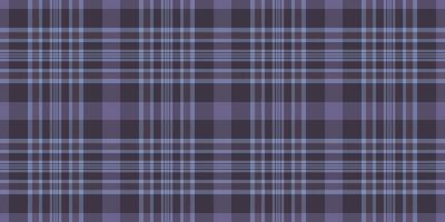 Subtle yet sophisticated, this seamless plaid pattern in muted purples and blues offers a versatile design element for various applications. vector