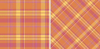 Background textile texture of seamless pattern with a check tartan plaid fabric. Set in kids colors. Best trousers for a professional look. vector