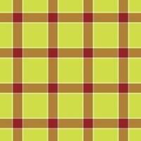 Vibrant lime green, brown, and maroon plaid pattern. Perfect for textile design, website backgrounds, or crafting projects. vector