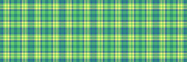Vibrant springthemed plaid pattern in shades of green and yellow. Ideal for textile designs, website backgrounds, or fashion projects. vector