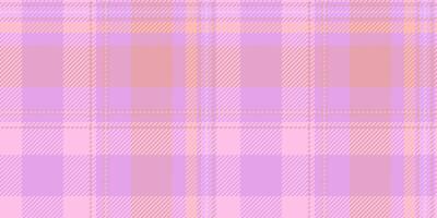 Soft pastel pink and lavender plaid pattern. Ideal for textile designs, fashion, websites, and branding projects. Subtle texture and calming color palette evoke feelings of serenity and femininity. vector