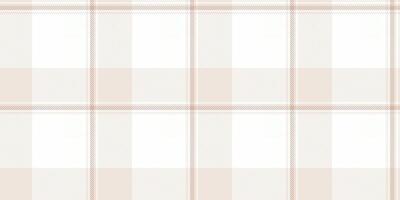Subtle blush pink and white plaid pattern. Perfect for textile design, website backgrounds, or stationery. This soft, elegant texture evokes feelings of warmth and serenity. vector