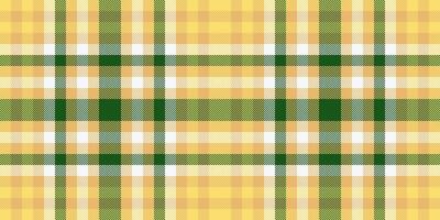 Vibrant yellow, green, and white plaid pattern. Perfect for textile design, fashion, website backgrounds, or any project needing a cheerful, fresh, and subtly textured design. vector