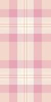 Shape background pattern, 50s fabric texture textile. Panjabi plaid check seamless tartan in light and linen colors. vector