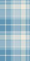 Isolation pattern texture, sensual plaid fabric background. Fur check tartan seamless textile in light and cyan colors. vector