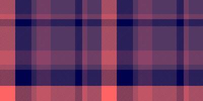 Subtle coral and navy plaid pattern. Perfect for textile design, fashion, website backgrounds, or any project needing a sophisticated, textured aesthetic. vector
