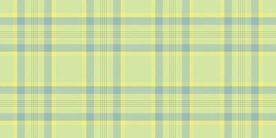 Soft pastel plaid pattern. Subtle yellow and blue hues create a calming, versatile background ideal for website banners, textile design, or packaging. vector