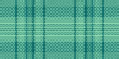 Seamless teal and mint green plaid pattern. Perfect for textile design, website backgrounds, or fashion projects. This subtle yet sophisticated texture evokes feelings of calm and tranquility. vector