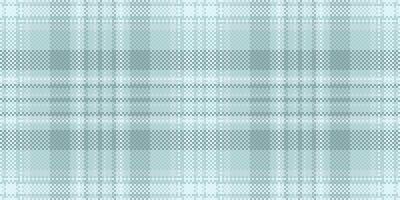 Subtle, sophisticated teal and white plaid pattern. Perfect for textile design, website backgrounds, or creating a calming, minimalist aesthetic. vector