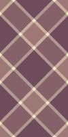 Fit textile background, curve fabric seamless pattern. Repeat texture tartan check plaid in pink and pastel colors. vector