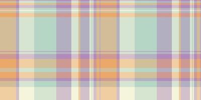 Soft pastel plaid pattern. Ideal for textile design, website backgrounds, or scrapbooking projects. This delicate, repeating texture evokes feelings of warmth and tranquility. vector