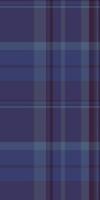Home textile texture tartan, repetitive check background. Folded seamless fabric pattern plaid in blue and indigo colors. vector