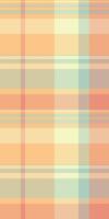 Subtle pastel plaid pattern, perfect for backgrounds, textiles, or website designs. Evokes feelings of calmness and warmth. The soft color palette creates a gentle, inviting atmosphere. vector