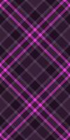 Strip seamless pattern tartan, abstract textile background plaid. Selection texture fabric check in dark and black colors. vector