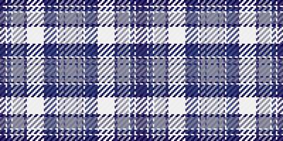 Elegant blue and white plaid pattern. Perfect for textile design, apparel, home decor, and website backgrounds. This seamless texture evokes a sense of classic style and sophistication. vector