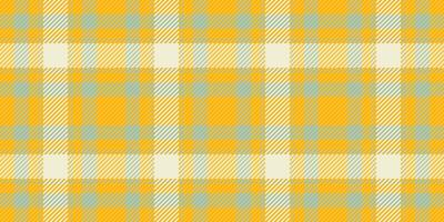 Vibrant yellow and teal plaid pattern. Perfect for textile design, website backgrounds, or crafting projects. This cheerful, seamless texture evokes feelings of warmth and optimism. vector