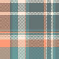 Subtle yet striking pastel plaid pattern. Perfect for textile design, fashion, and home decor projects. Evokes feelings of warmth and calm, ideal for autumn or spring themes. vector