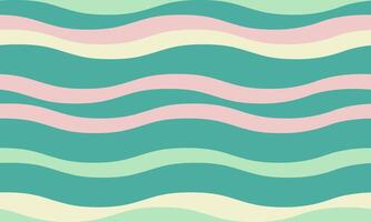 Serene pastel wave pattern, perfect for backgrounds, website designs, or textile prints. vector
