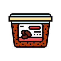 miso pastec condiment color icon illustration vector