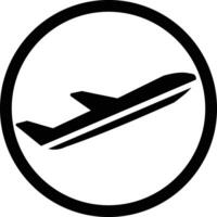 Plane track icon, transportation airplane icon with white white background vector
