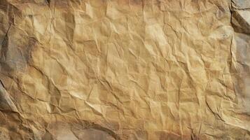 Old crumpled paper background with a blank space photo