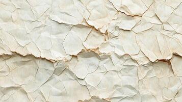 Crumpled paper texture background photo