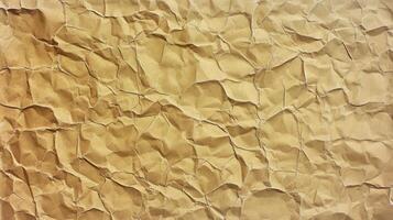 Crumpled paper texture background photo