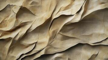 A close up of a paper texture with folds photo