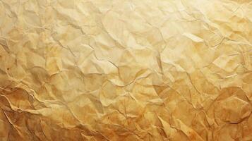 Crumpled paper texture background photo