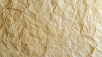 Crumpled paper texture background photo