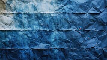 Crumpled paper texture background photo