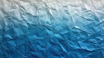 Crumpled paper texture background photo