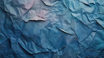 Crumpled paper texture background photo