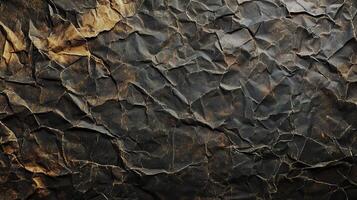 Crumpled paper texture background photo