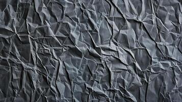 Crumpled paper texture background photo