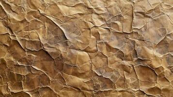Crumpled paper texture background photo