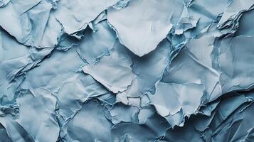 Crumpled paper texture background photo