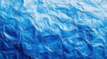 Crumpled paper texture background photo