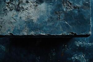 Dark stone block texture, grunge background photo