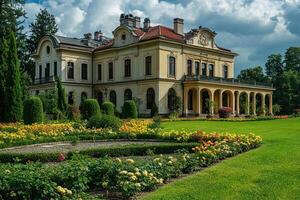 Estate's Rose Garden Sunny Day photo