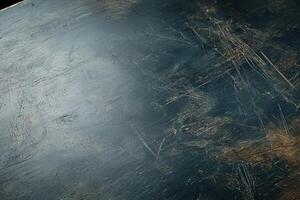 Abstract textured surface with scratches and patterns. photo