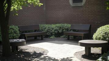 A brick walkway photo