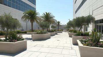 Sunny Courtyard Oasis, Office Complex photo