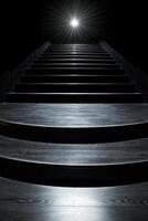 Dark Steps Leading to Light photo